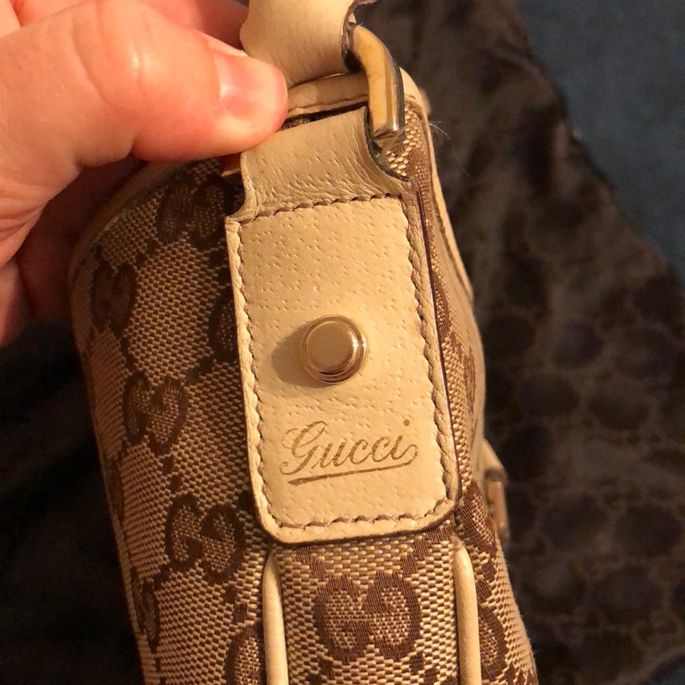 ❤️Gucci beige/cream Abbey D-Ring small hobo bag❤️ - Picture 3 of 8